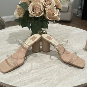 Dolce Vita Clear Strap Sandals Sz. 9